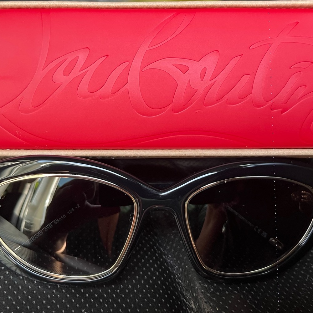 Christian Louboutin Like New Cat Eye Sunglasses- with COA